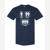Uno, Dos, Yes!!! — Classic Tee / Navy