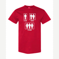 Uno, Dos, Yes!!! — Classic Tee / Red