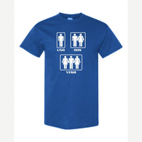 Uno, Dos, Yes!!! — Classic Tee / Royal