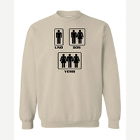 Uno, Dos, Yes!!! — Crewneck Sweatshirt / Sand