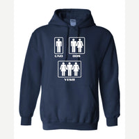 Uno, Dos, Yes!!! — Hoodie / Navy