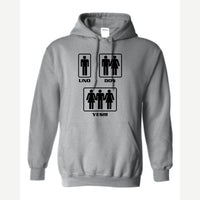 Uno, Dos, Yes!!! — Hoodie / Sport Grey