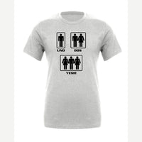 Uno, Dos, Yes!!! — Premium Tee / Athletic Heather
