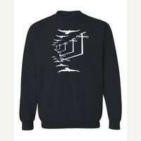 Urban Crows — Crewneck Sweatshirt / Black