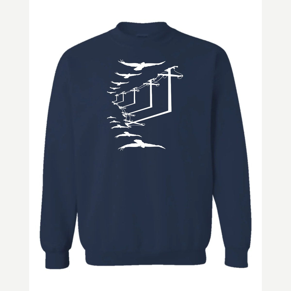 Urban Crows — Crewneck Sweatshirt / Navy