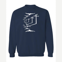 Urban Crows — Crewneck Sweatshirt / Navy