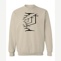 Urban Crows — Crewneck Sweatshirt / Sand