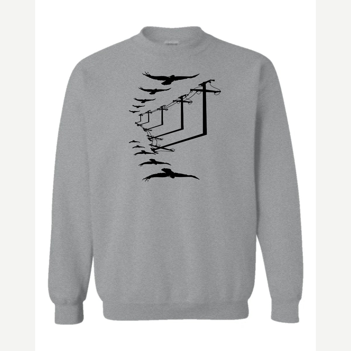 Urban Crows — Crewneck Sweatshirt / Sport Grey