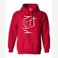 Urban Crows — Hoodie / Red