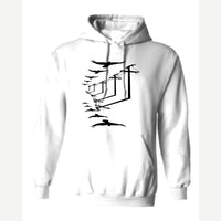 Urban Crows — Hoodie / White