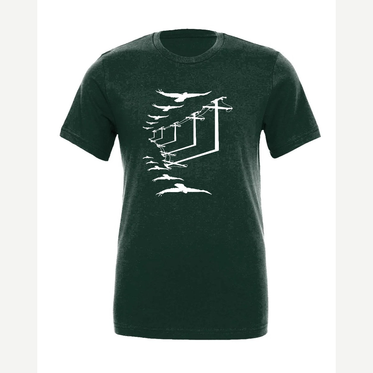Urban Crows — Premium Tee / Forest