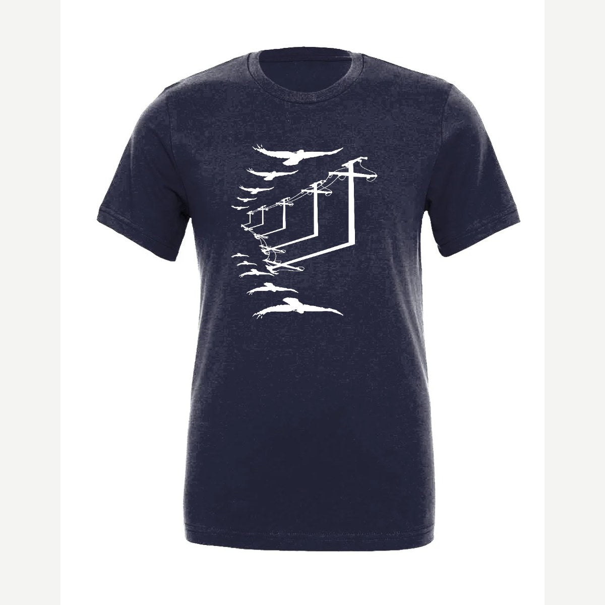 Urban Crows — Premium Tee / Navy