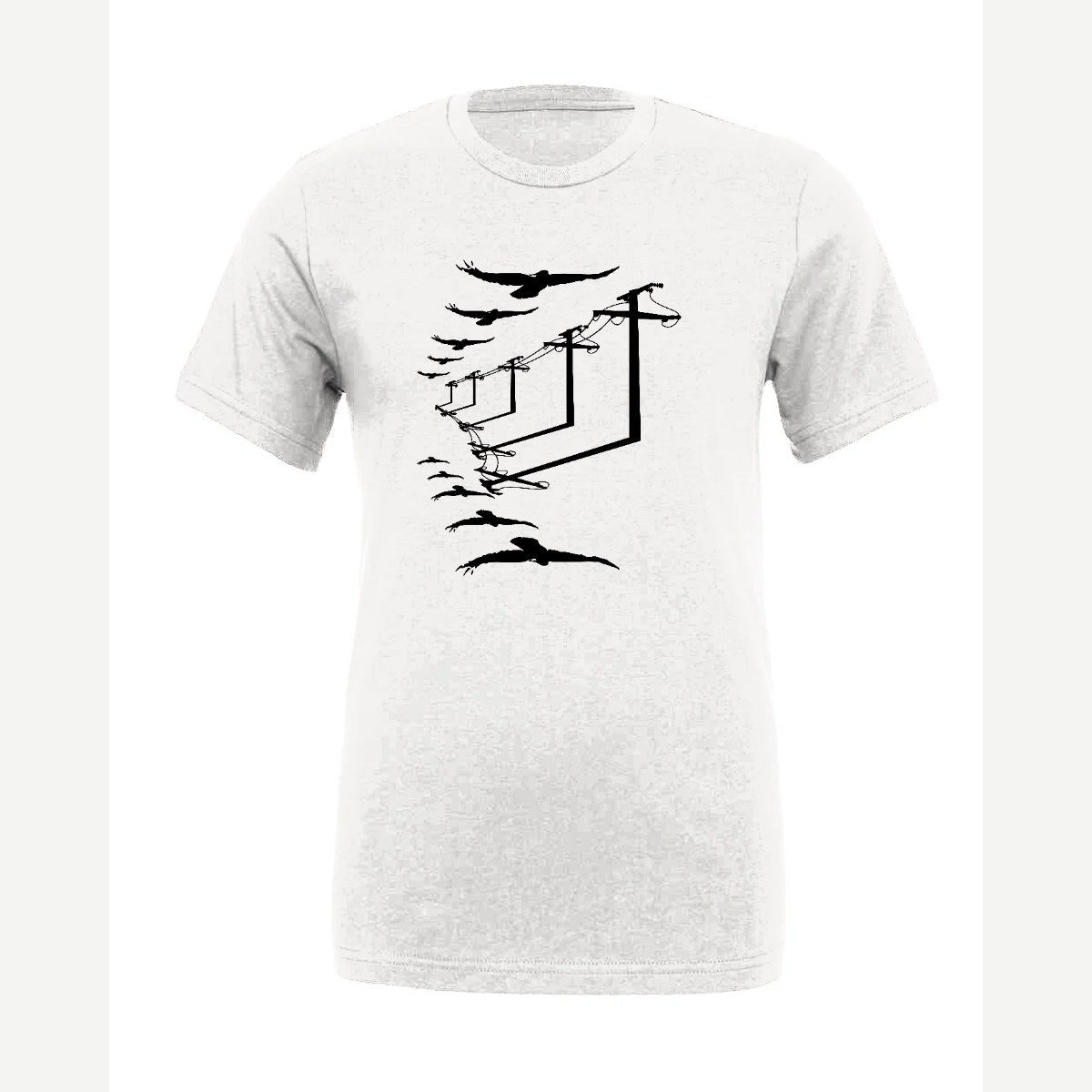 Urban Crows — Premium Tee / White
