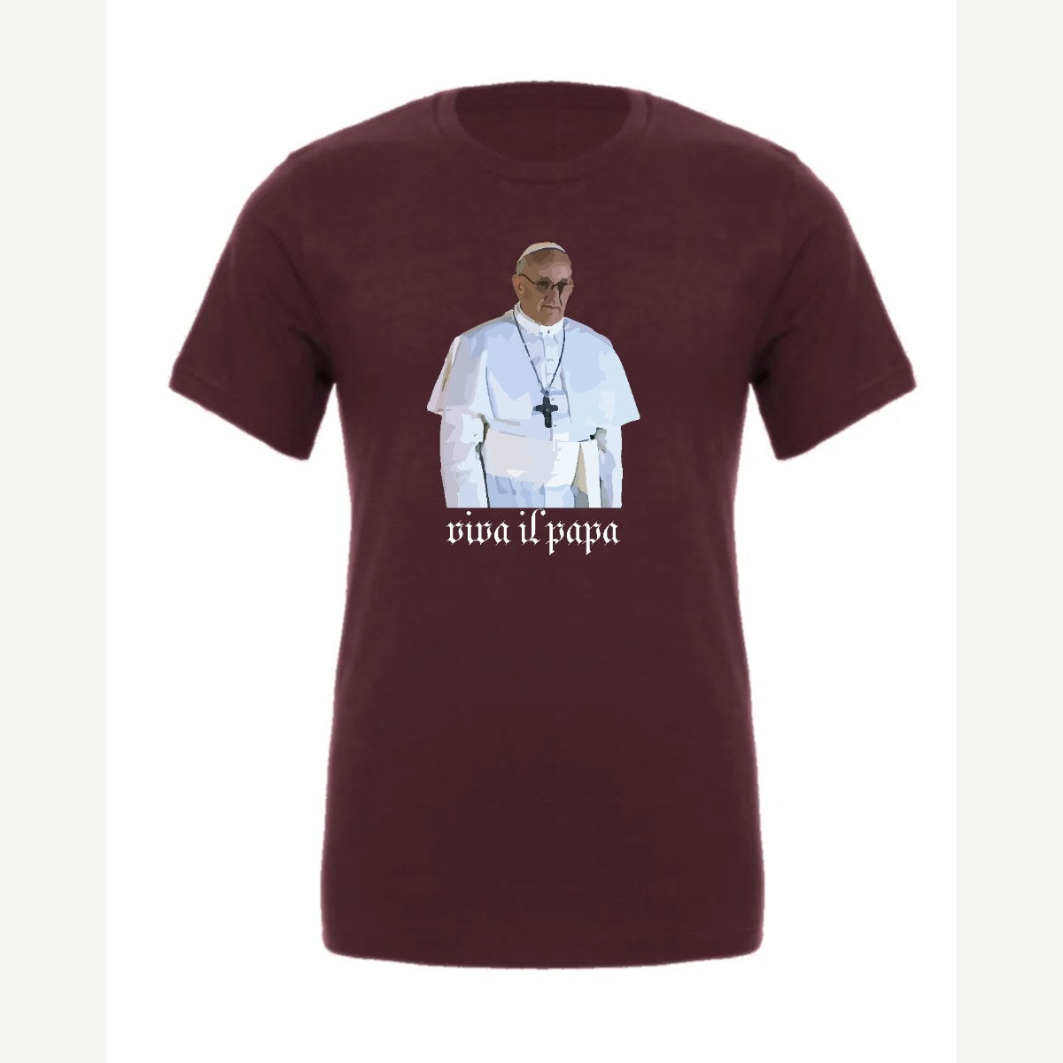 Viva il Papa — Premium Tee / Maroon