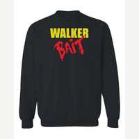 Walker Bait — Crewneck Sweatshirt / Black
