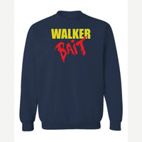 Walker Bait — Crewneck Sweatshirt / Navy