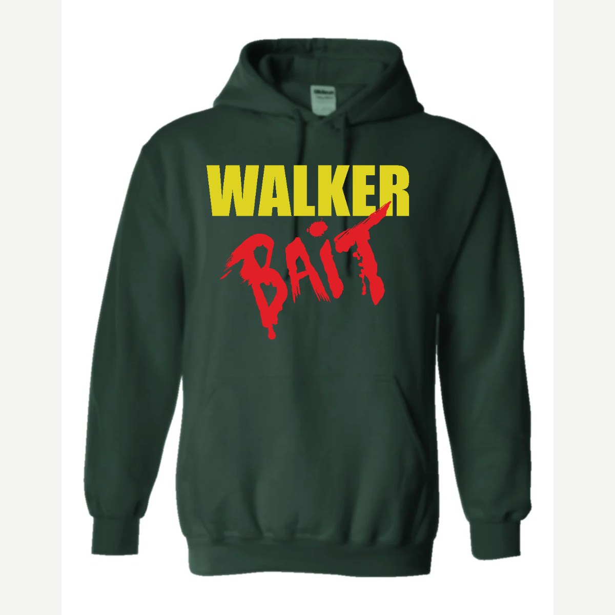 Walker Bait — Hoodie / Forest Green