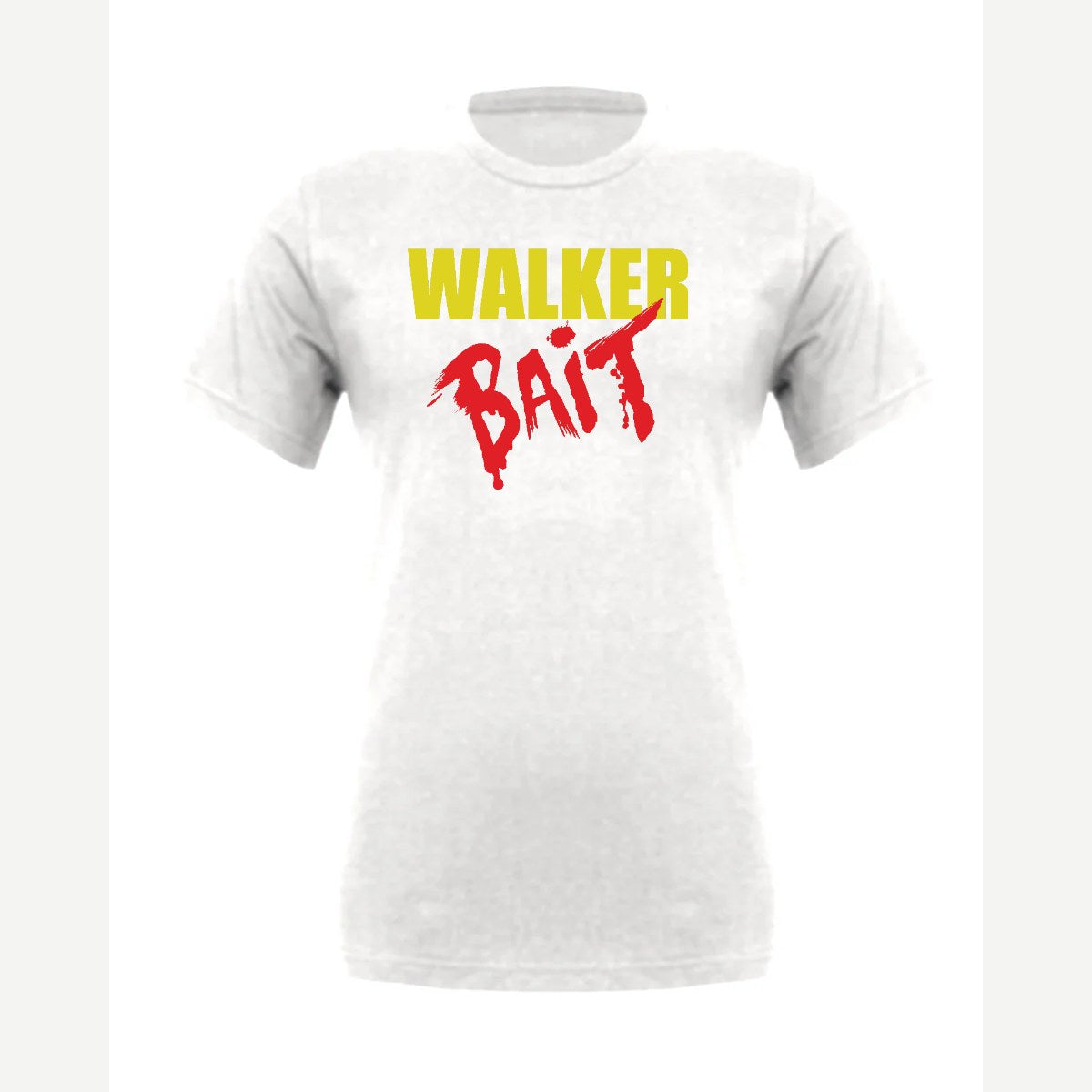 Walker Bait — Premium Tee / White
