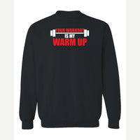 Warmup — Crewneck Sweatshirt / Black