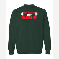 Warmup — Crewneck Sweatshirt / Forest Green