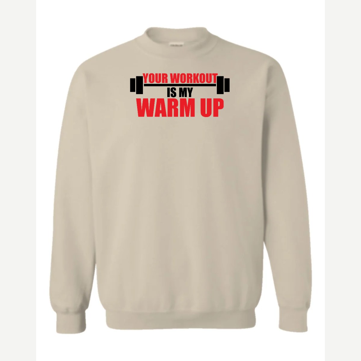 Warmup — Crewneck Sweatshirt / Sand