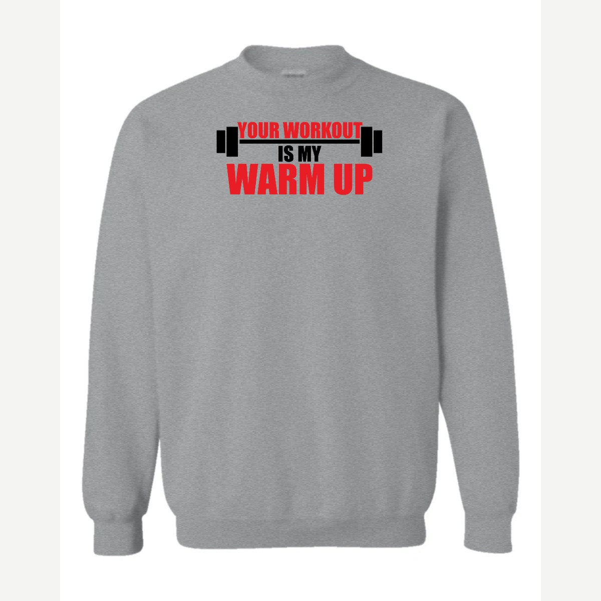 Warmup — Crewneck Sweatshirt / Sport Grey