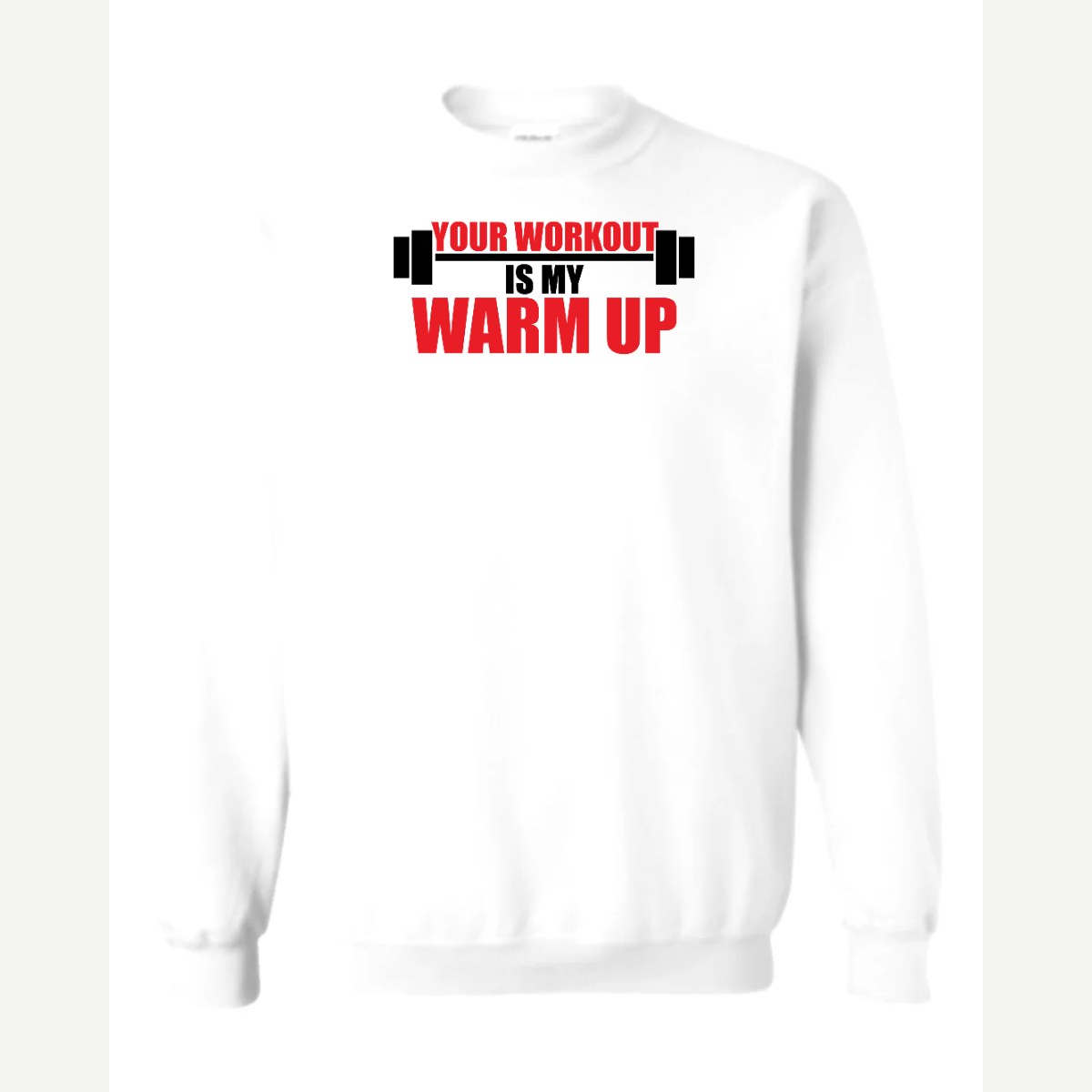 Warmup — Crewneck Sweatshirt / White