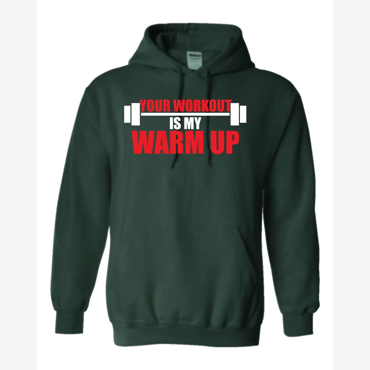 Warmup — Hoodie / Forest Green