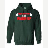 Warmup — Hoodie / Forest Green