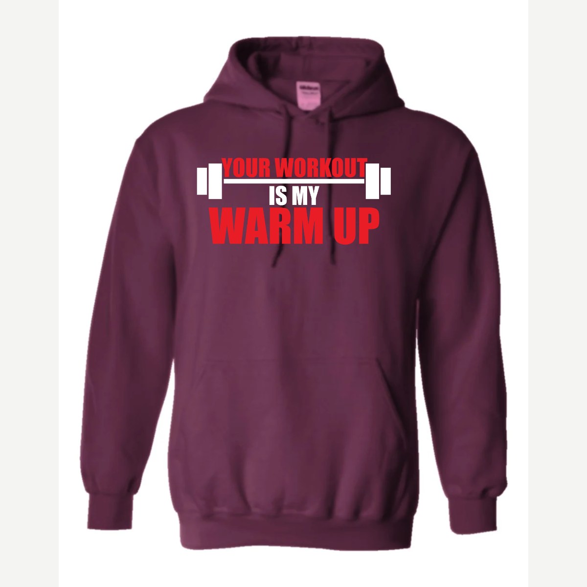Warmup — Hoodie / Maroon