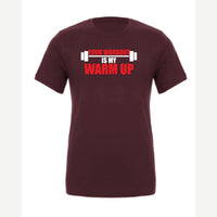 Warmup — Premium Tee / Maroon