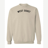 West Coast — Crewneck Sweatshirt / Sand