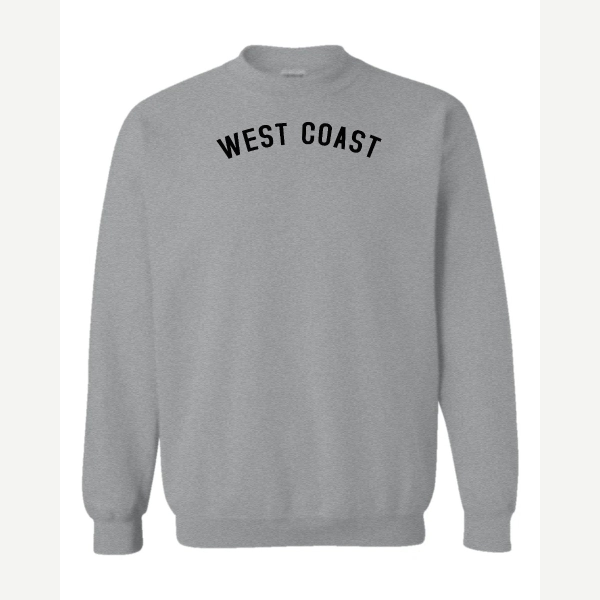 West Coast — Crewneck Sweatshirt / Sport Grey