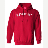 West Coast — Hoodie / Red