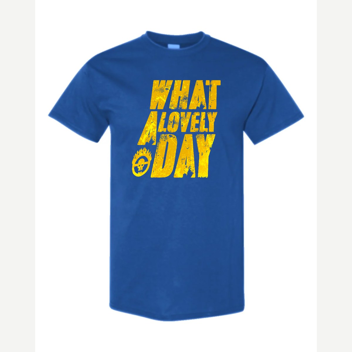 What a Lovely Day — Classic Tee / Royal