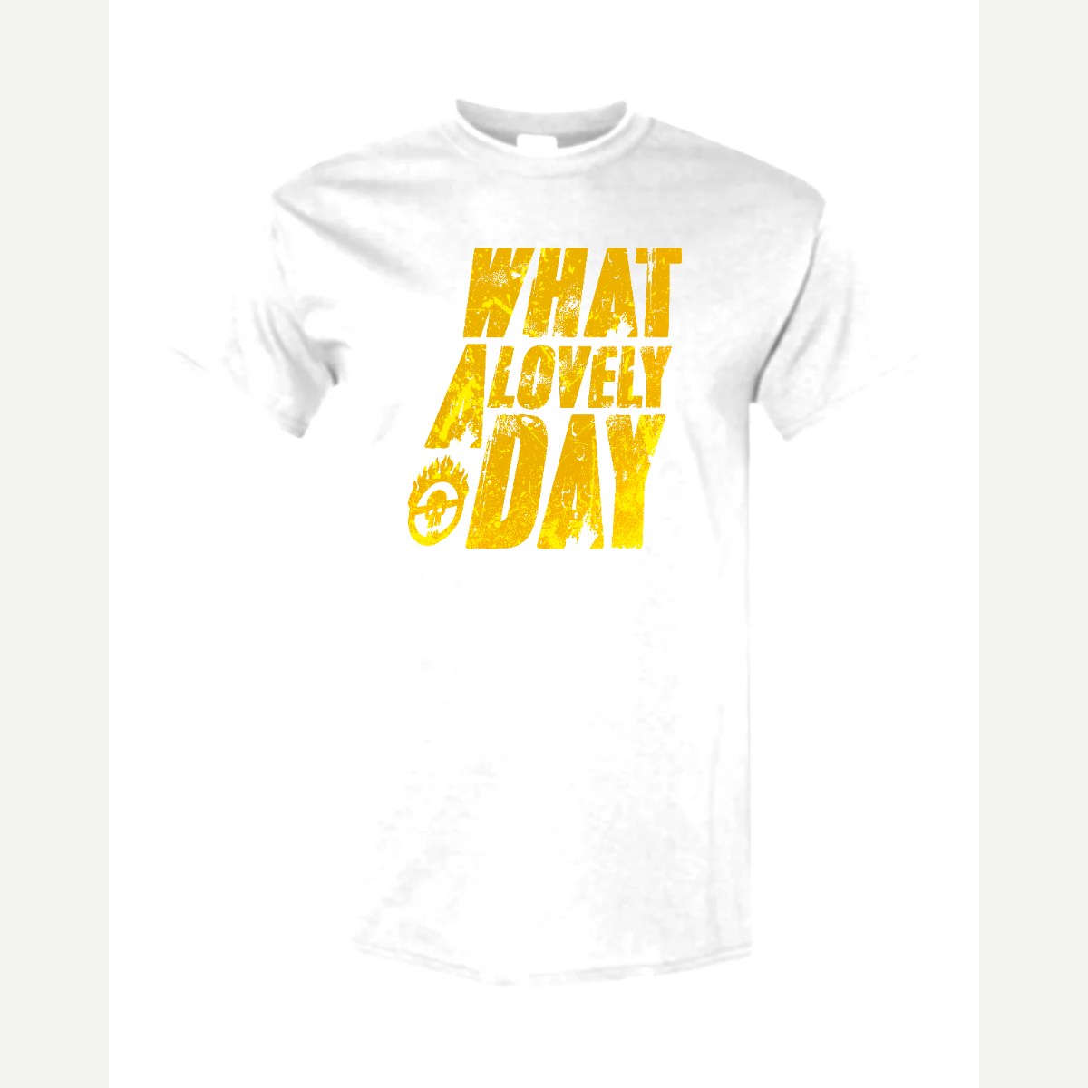What a Lovely Day — Classic Tee / White