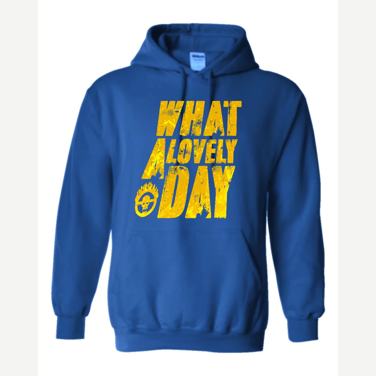 What a Lovely Day — Hoodie / Royal