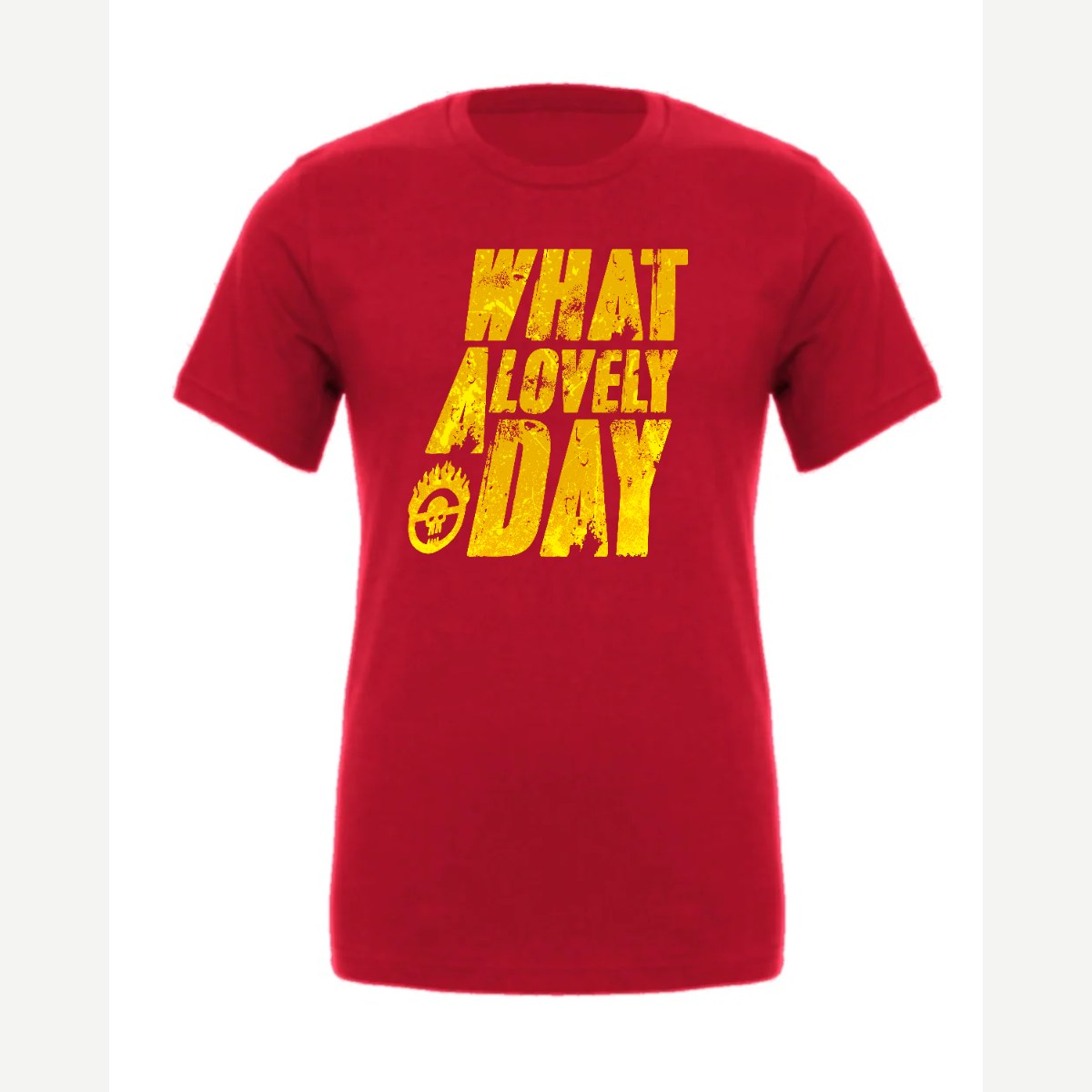 What a Lovely Day — Premium Tee / Red