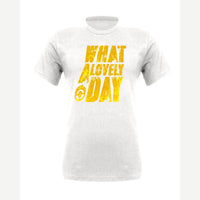 What a Lovely Day — Premium Tee / White