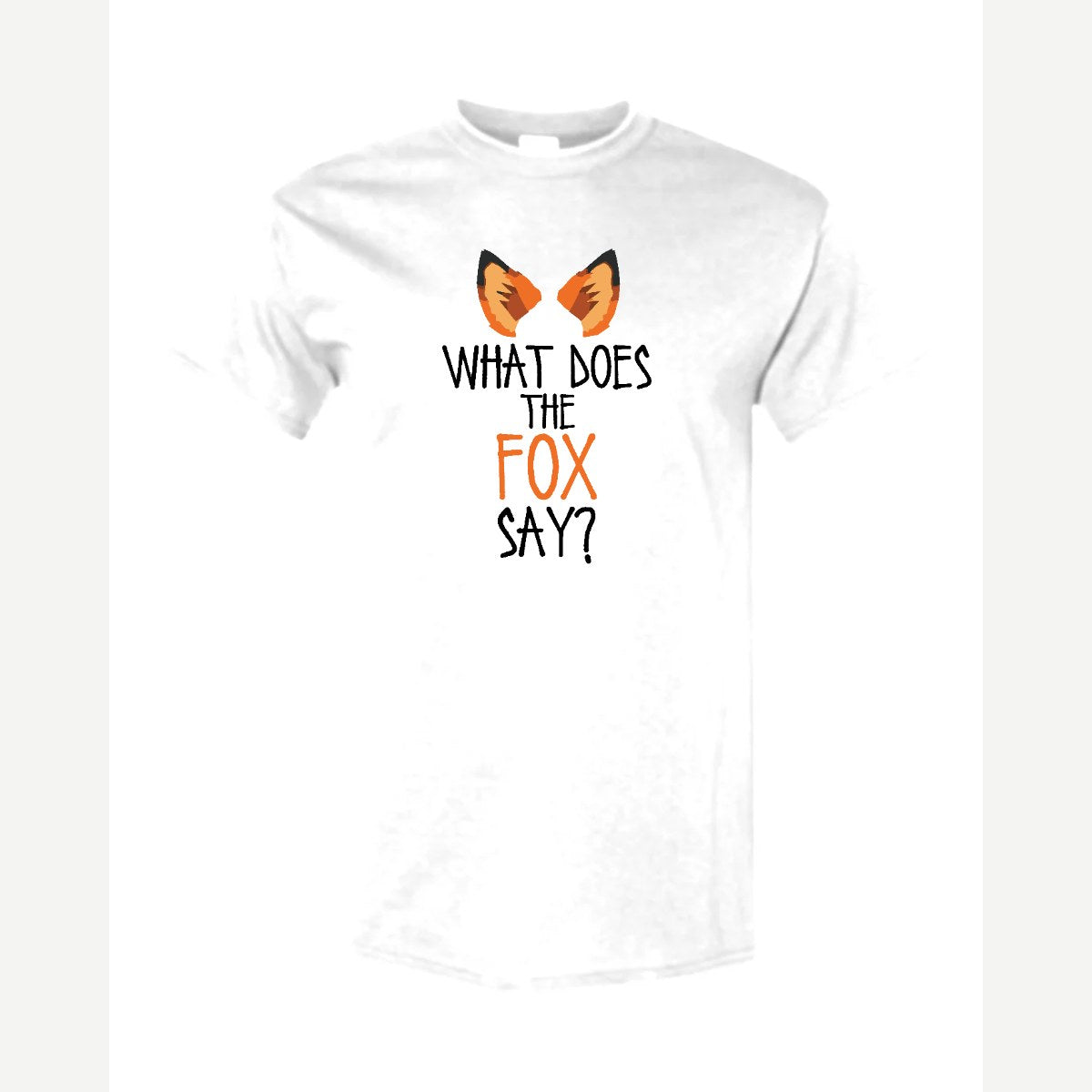 What Does the Fox Say? — Classic Tee / White