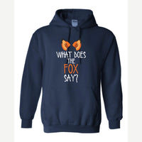 What Does the Fox Say? — Hoodie / Navy