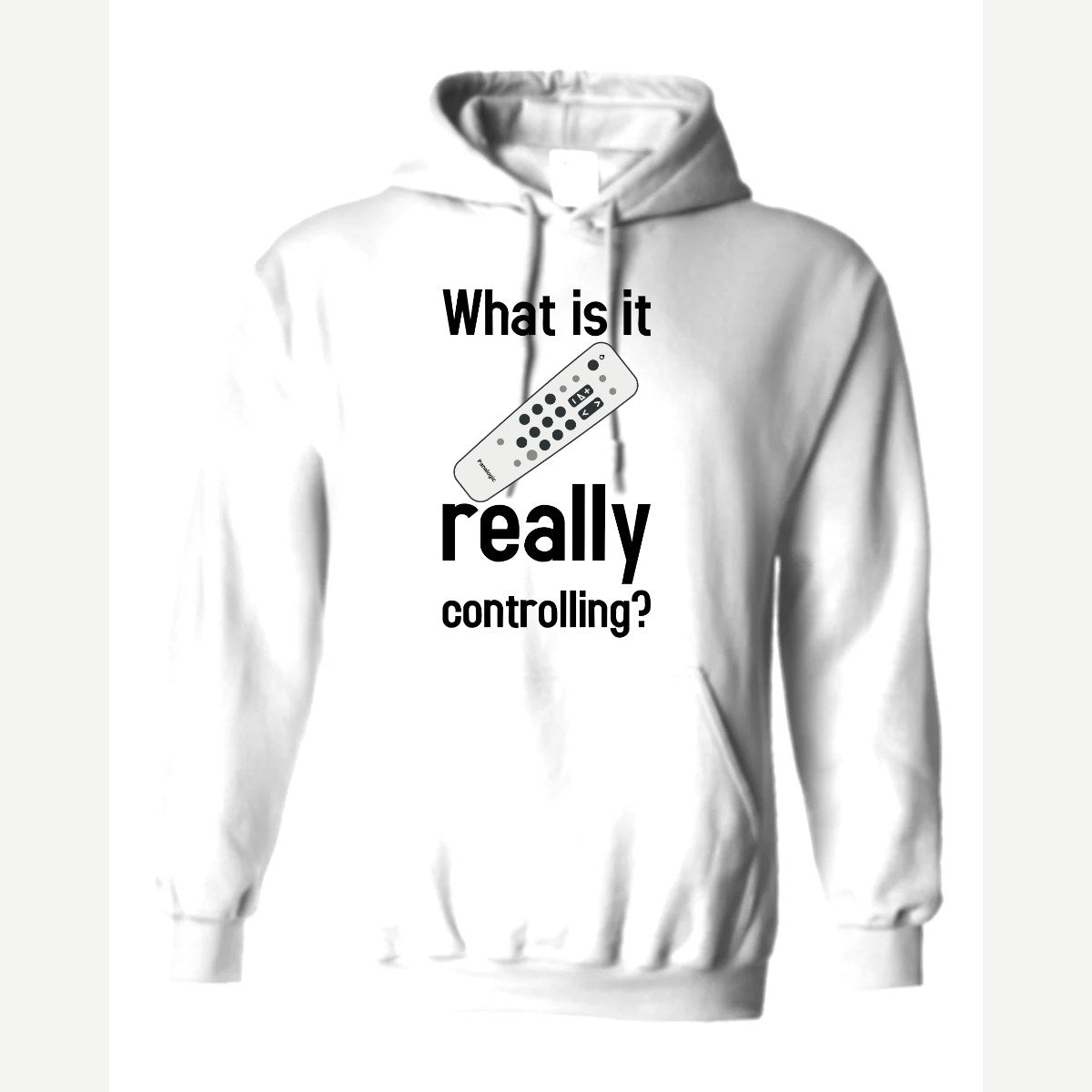 Really Controlling — Hoodie / White