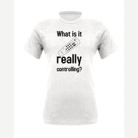 Really Controlling — Premium Tee / White