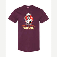 When in Doubt, Cook — Classic Tee / Maroon