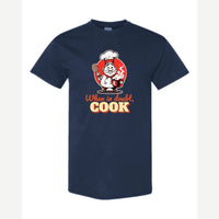 When in Doubt, Cook — Classic Tee / Navy