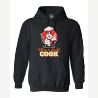 When in Doubt, Cook — Hoodie / Black