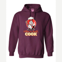 When in Doubt, Cook — Hoodie / Maroon
