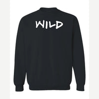 Wild — Crewneck Sweatshirt / Black