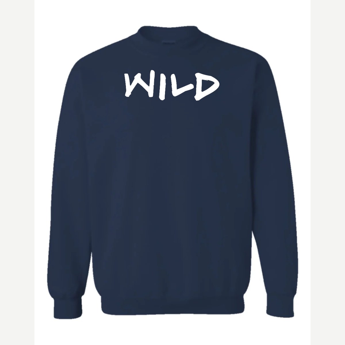 Wild — Crewneck Sweatshirt / Navy