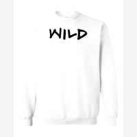 Wild — Crewneck Sweatshirt / White